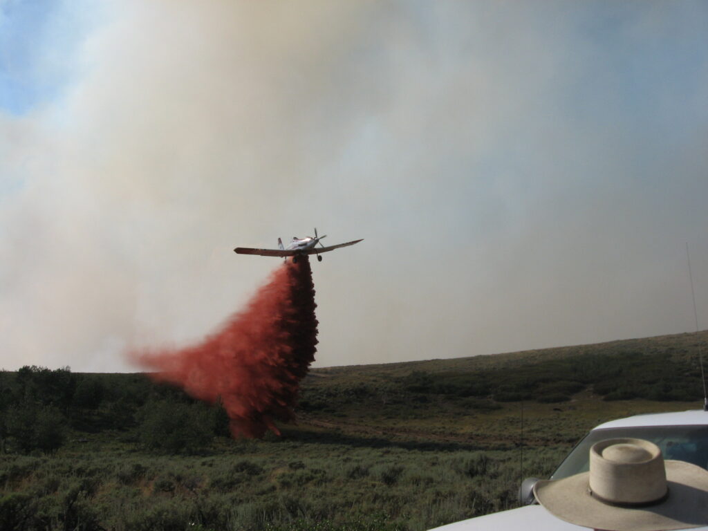 Murphy Complex Fire. Photo courtesy of the Bureau of Land Management.