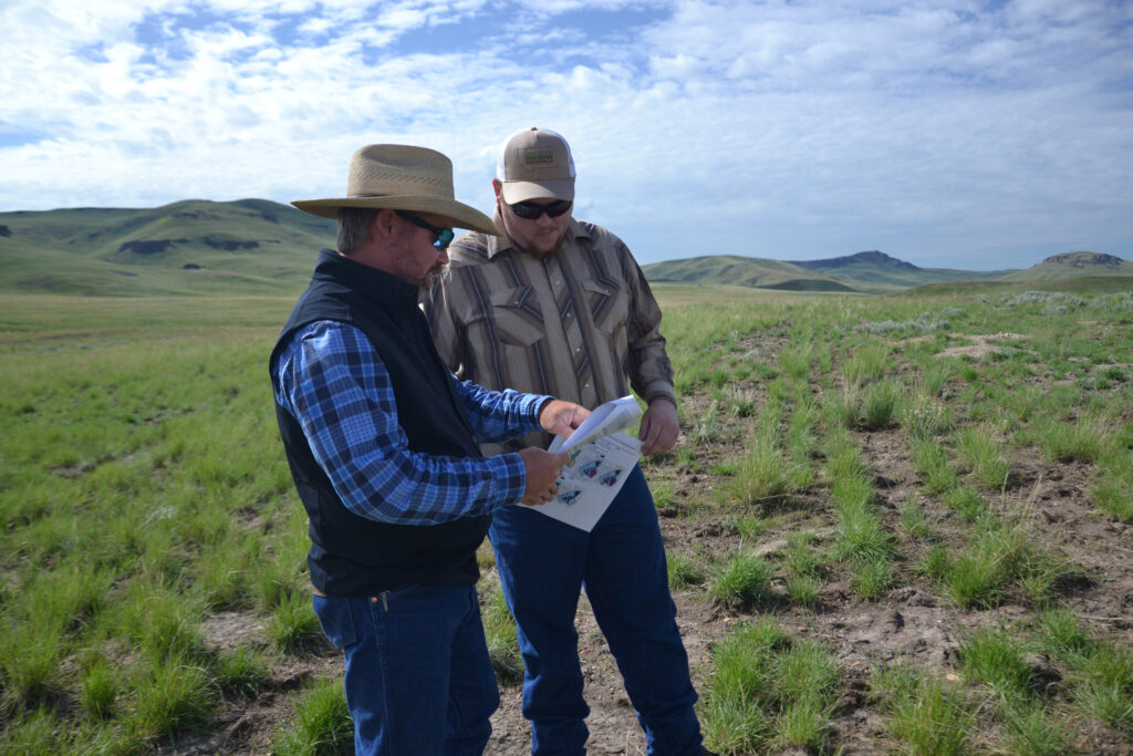 Conservation leaders in discussion.