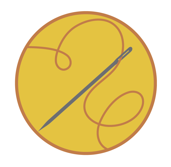 A icon with a needle and thread to represent tailoring your approach to the audience